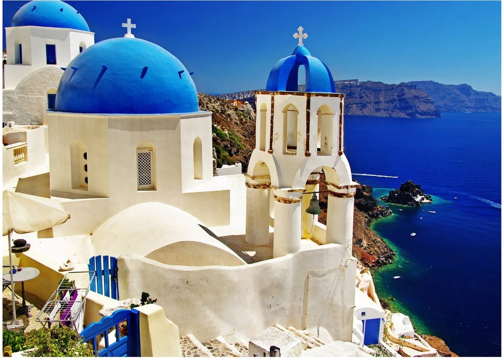 Obraz - Santorini, Grecja (70x50 cm)