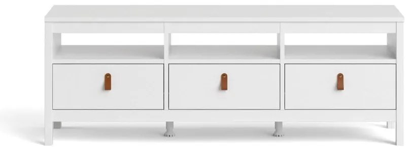 Biała szafka pod TV 151x54 cm Madrid – Tvilum