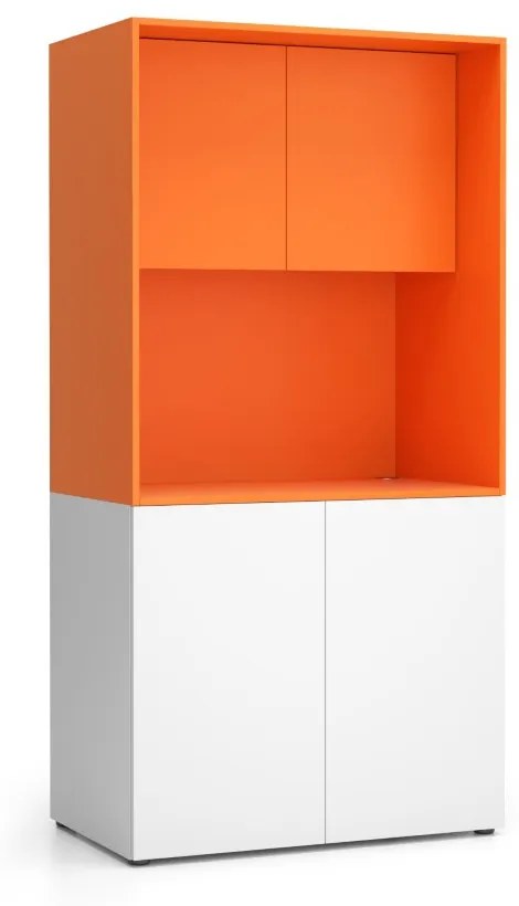 Kuchnia NIKA bez wyposażenia 1000 x 600 x 2000 mm, Pomarańczowy