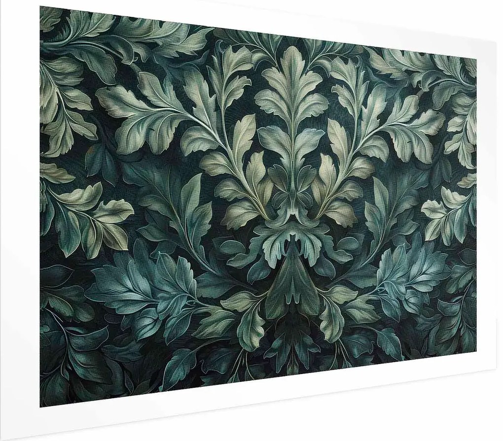 Plakat Wiktoriańskie liście 42x29,7 cm bez ramy z marginesem ARTGEIST B