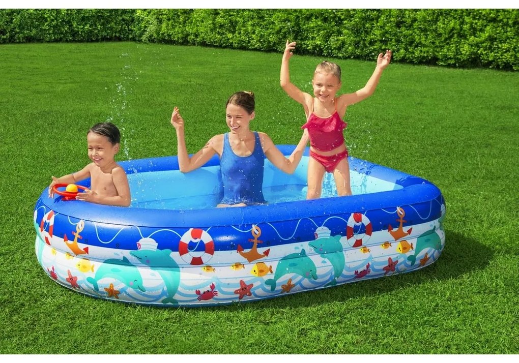 Bestway Nadmuchiwany basen Captain Family,, 213 x 155 x 132 cm