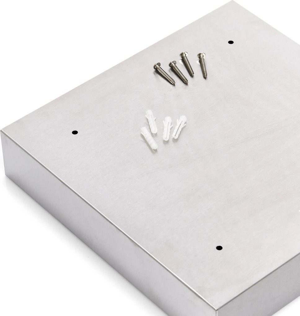 Skrzynka na klucze ze szklanymi drzwiczkami, 30 x 30 x 6 cm