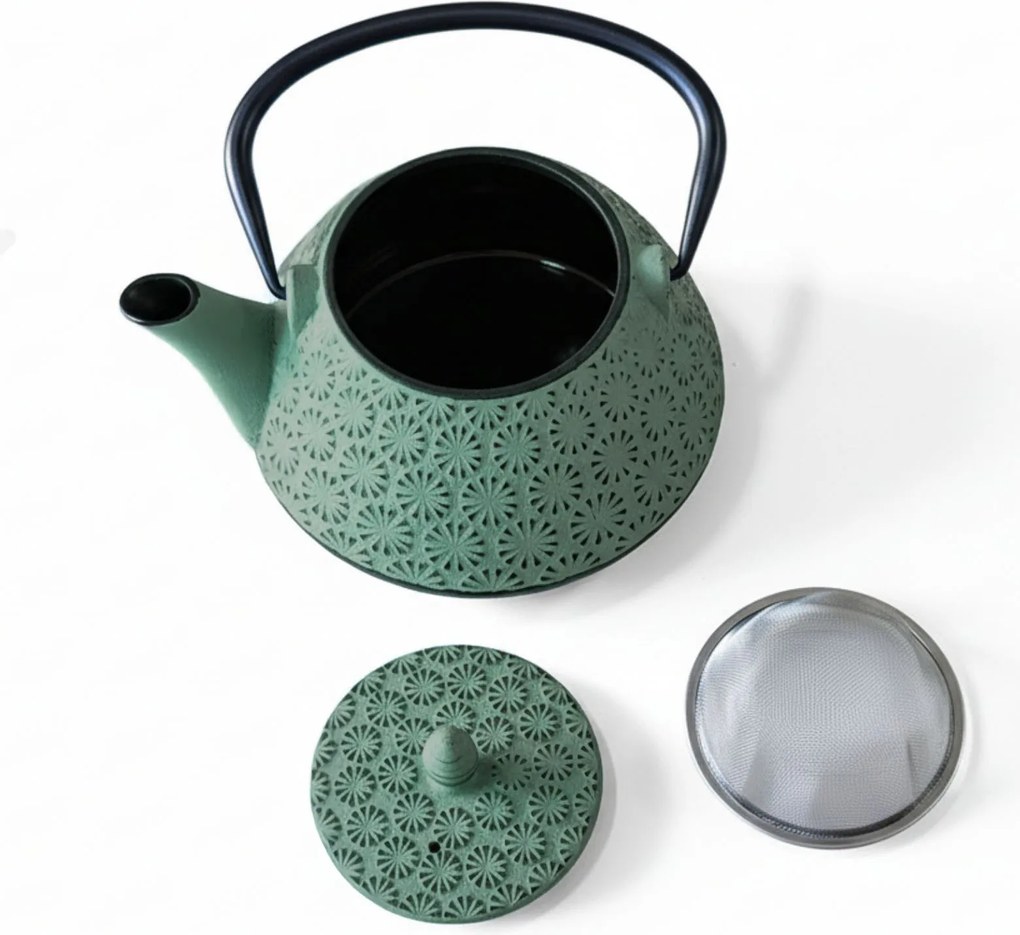 Czajnik żeliwny z zaparzaczem TAKI, 1000 ml