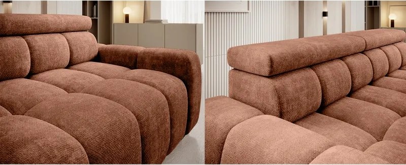 Sofa Kanapa BULL wolnostojąca w tkaninie EDEN 10 WERSAL