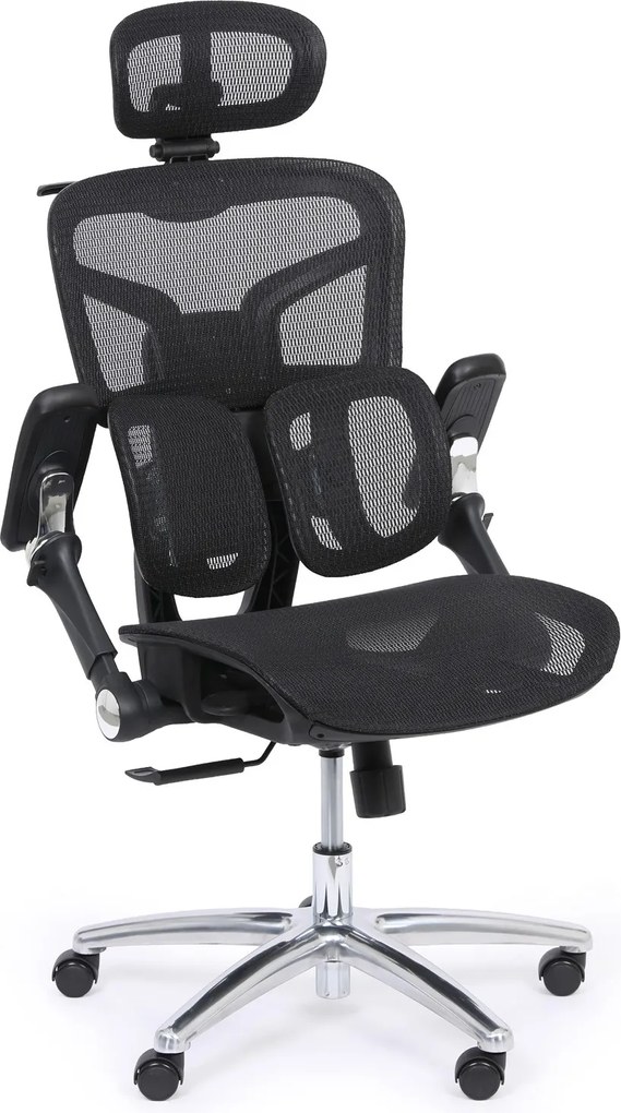 Krzesło biurowe LEVEL, czarna