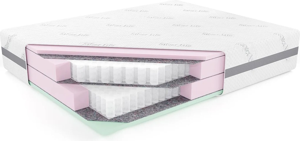 Materac kieszeniowy POCKET PREMIUM, 160x200 cm, H3/H3