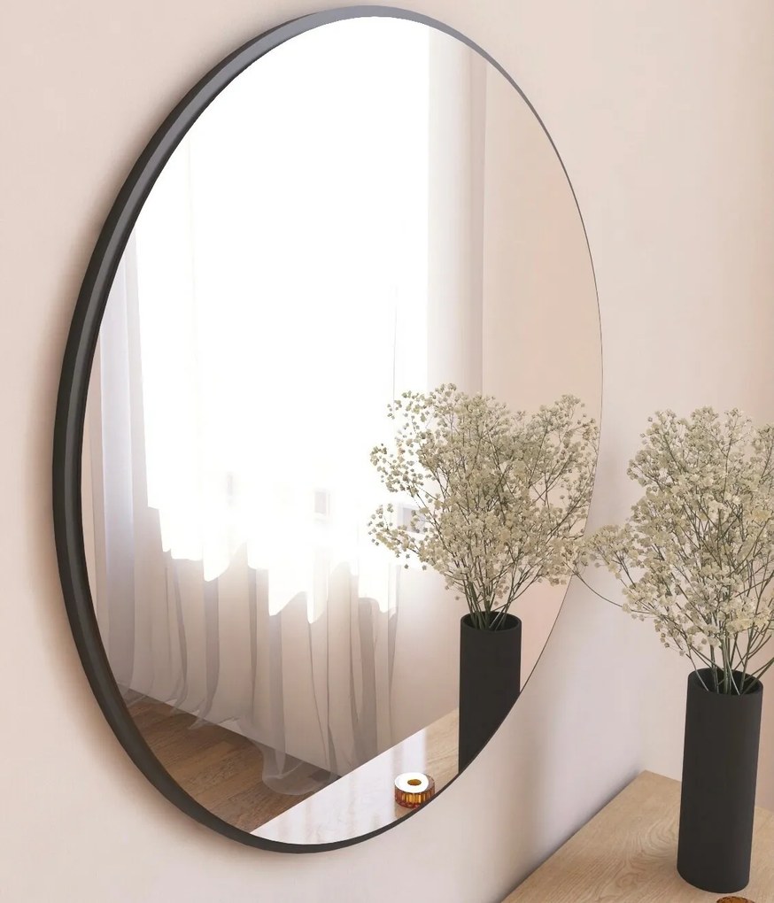 Lustro Ozze Black 60 cm