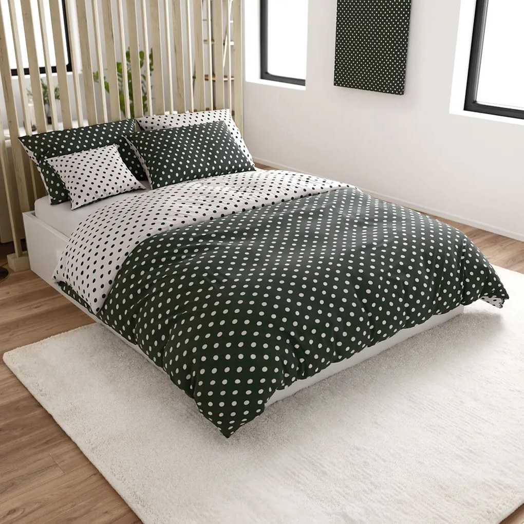 PrzytulneMieszkanie.pl PrzytulneMieszkanie.pl Bawełniana pościel COLAM GREY szara hotelowa kieszeń Rozmiar pościeli: 70 x 90 cm | 140 x 200 cm