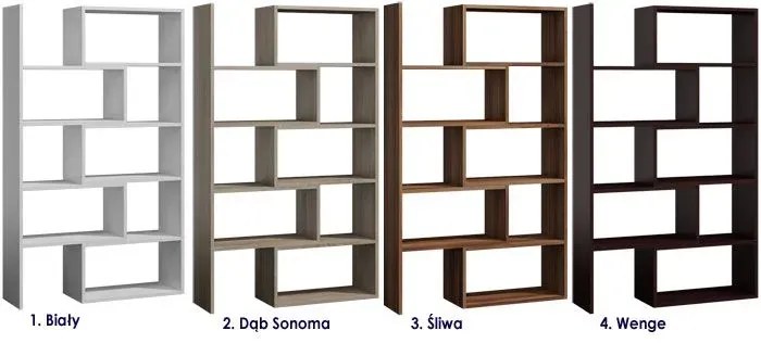 Regał Otwarty Wenge E3-D12