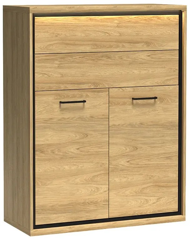 Niska komoda hikora naturalna - Acorus 8X