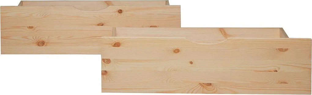 Szuflada pod łóżko 82x53x22 cm naturalna