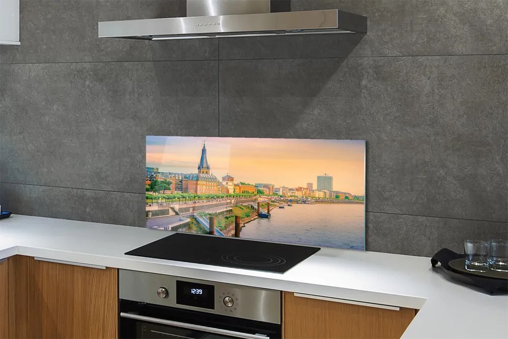 Panel nad Blat Kuchenny Poranek nad Niemiecką Rzeką