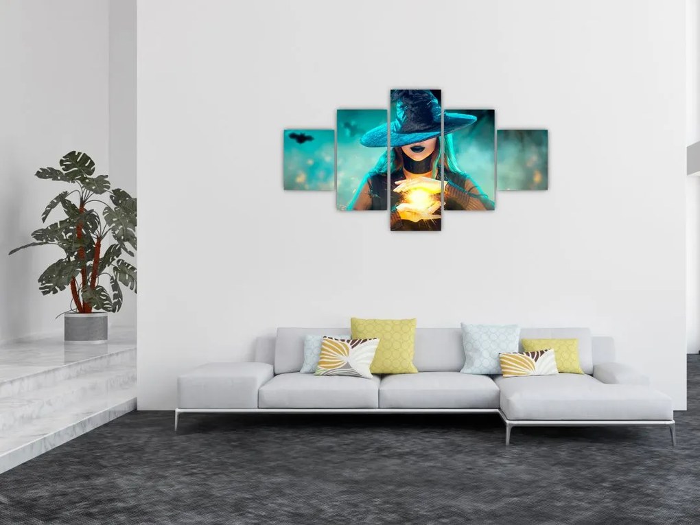 Obraz czarownicy (125x70 cm)