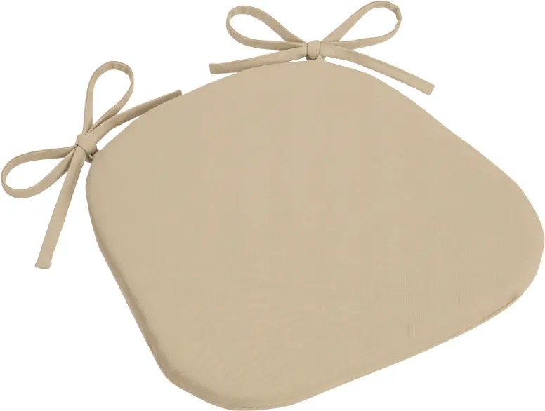 Poduszka na krzesło BASIC beżowa