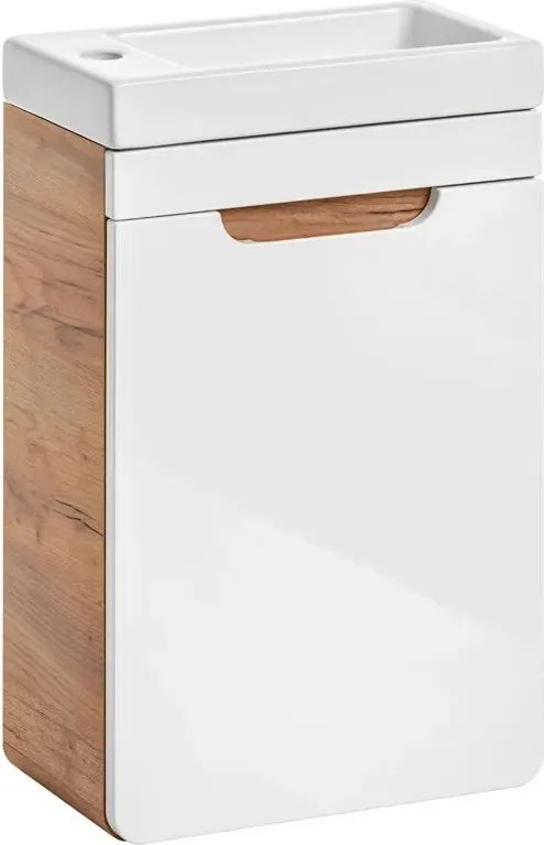Szafka z umywalką 40 cm K6-F10