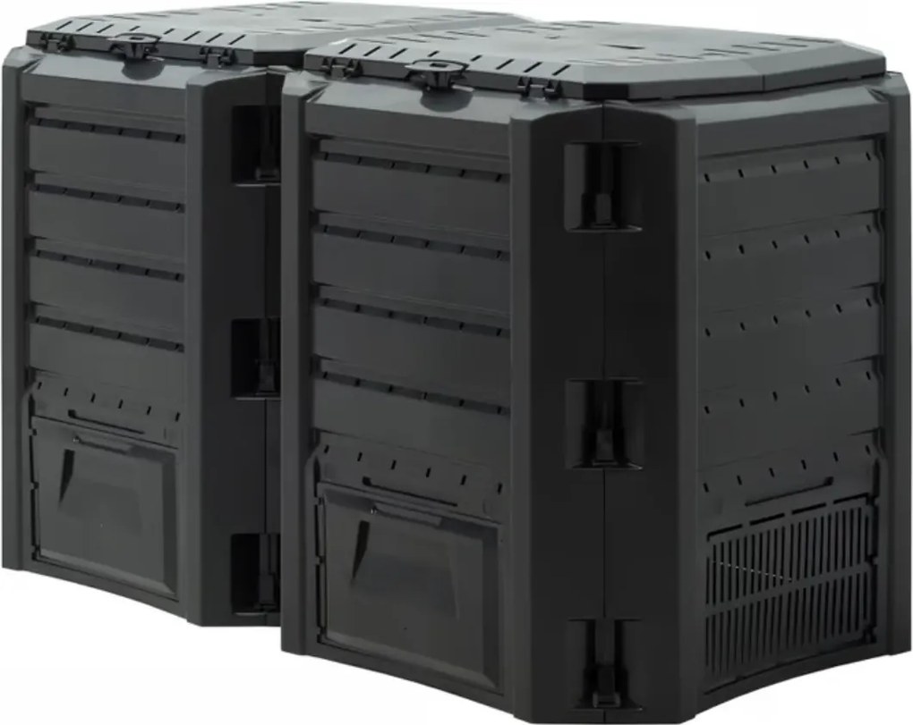 Kompostownik ogrodowy - Compogreen 800 l czarny Prosperplast