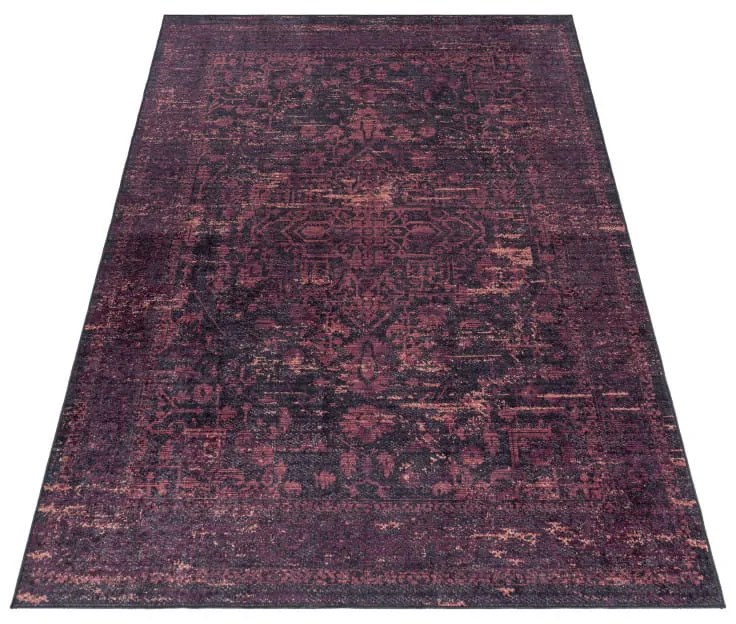 Dywan z nadrukiem Fiesta Loft czerwono-czarny 200 cm x 290 cm