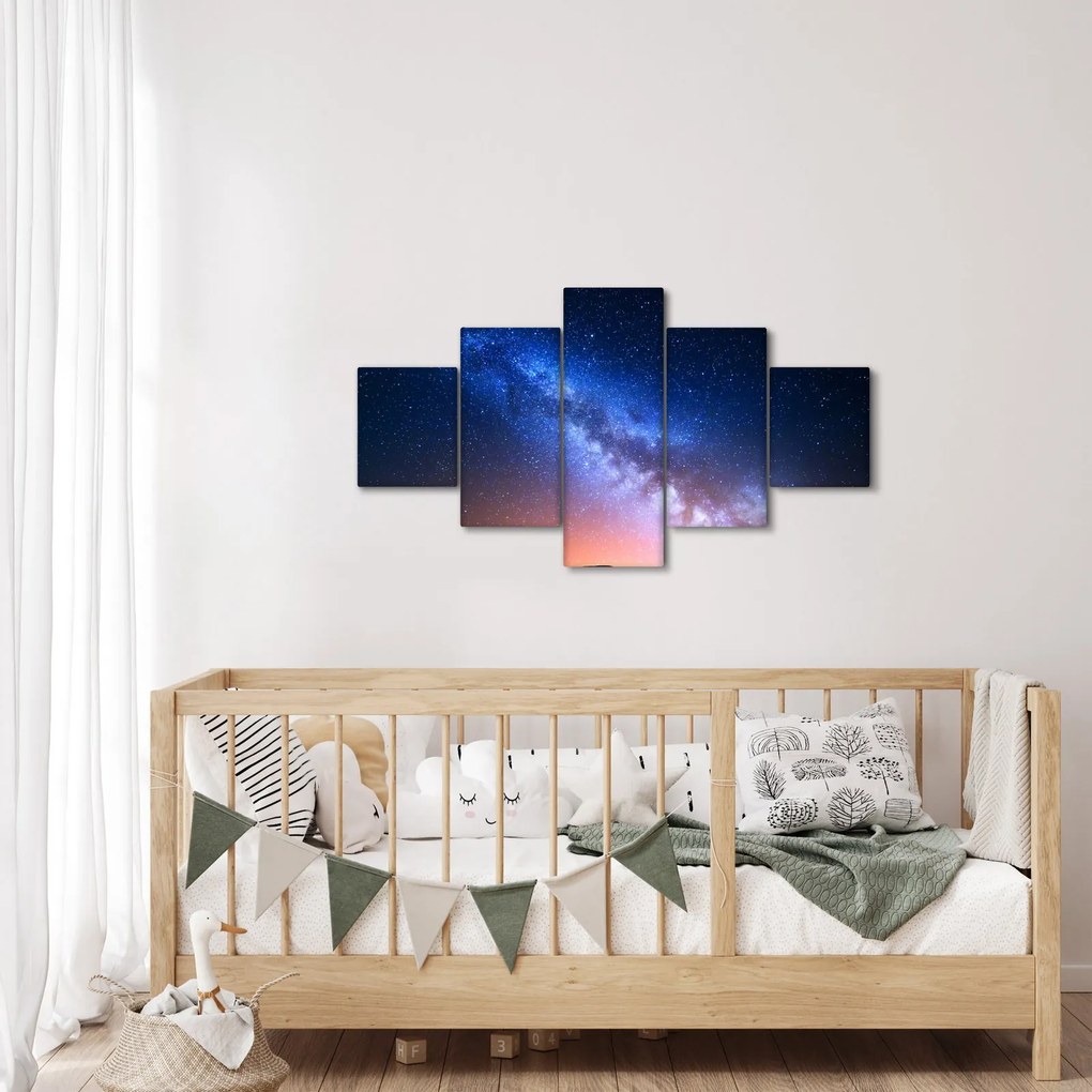 Obraz - Nocne piękno gwiazd (125x70 cm)