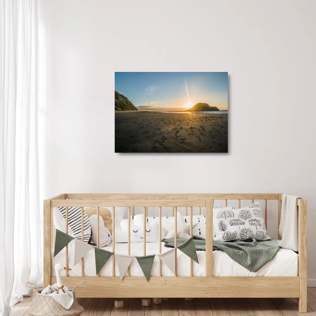 Obraz na szkle plaży (70x50 cm)