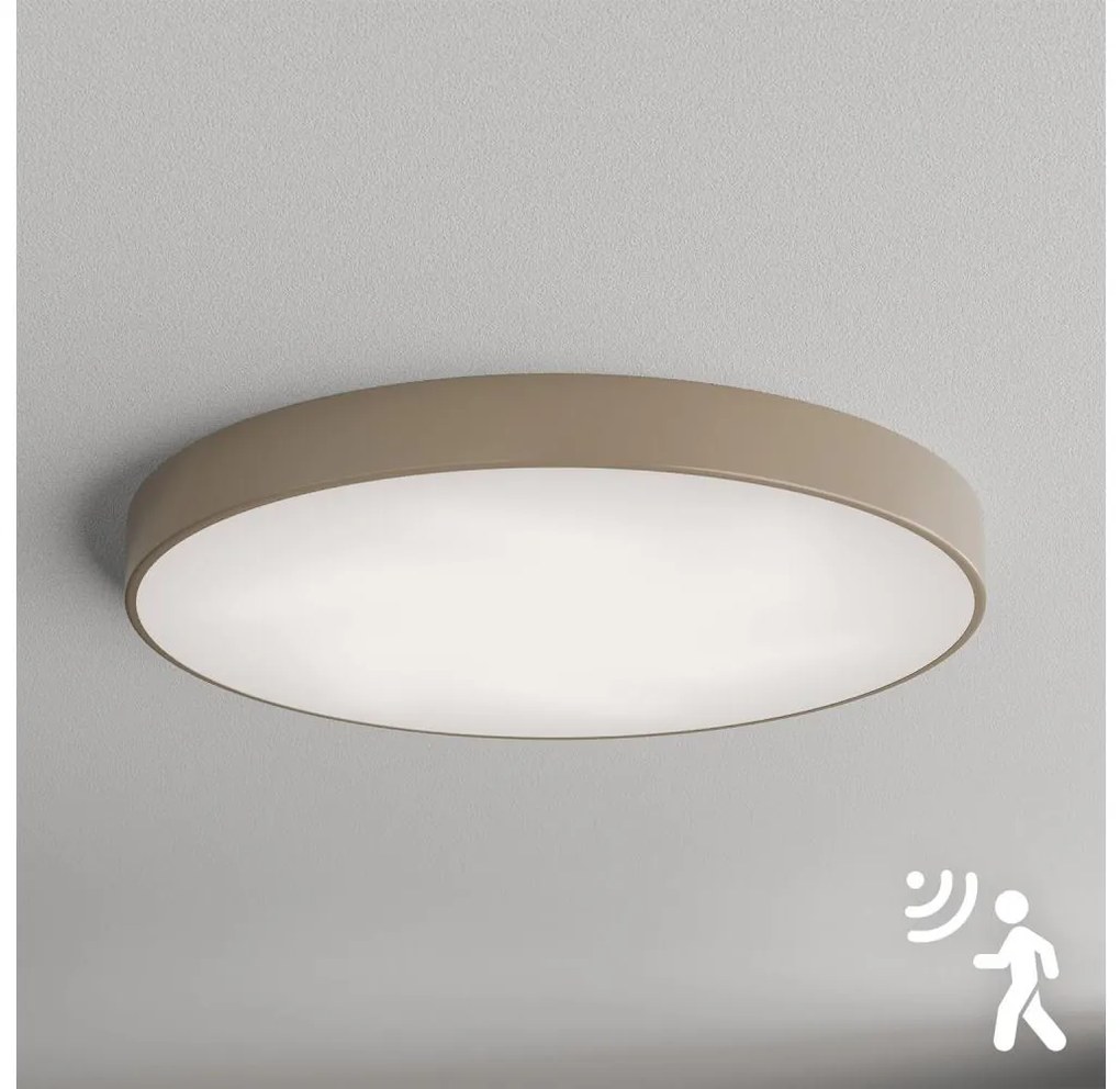 Brilagi - Plafon z czujnikiem CLARE 6xE27/40W/230V śr. 80 cm beżowy