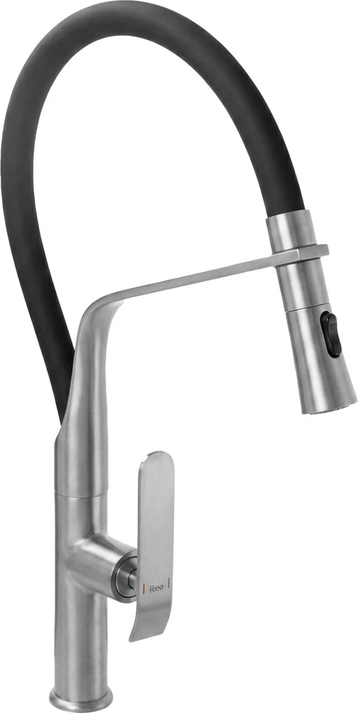 Bateria kuchenna Rea Castor Nikiel Szczotkowany