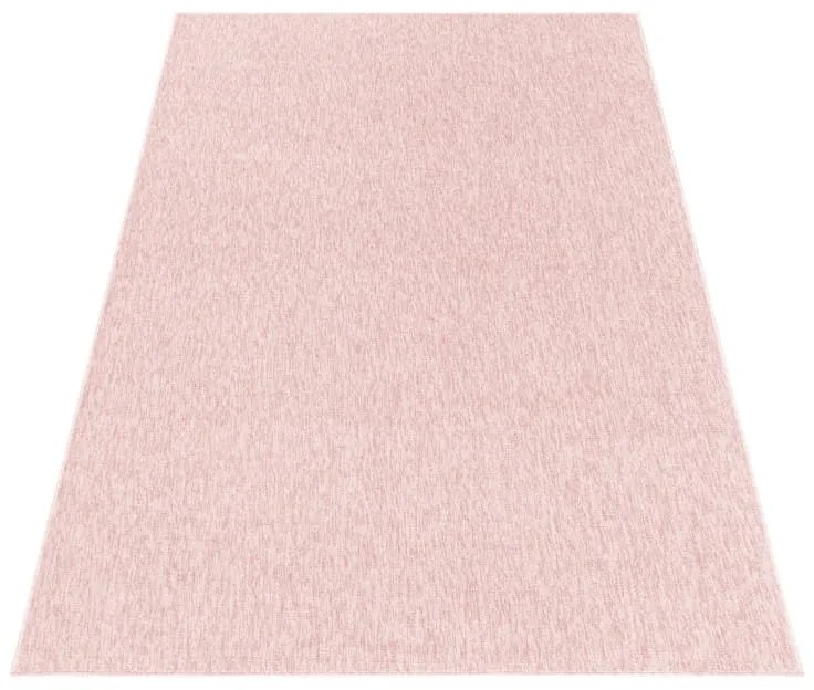 Dywan wykładzinowy na filcu Nizza różowy melanż 60 cm x 100 cm