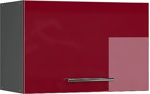Szafka ścienna bordowa czerwień wysoki połysk 60x34.1x40 fame-line