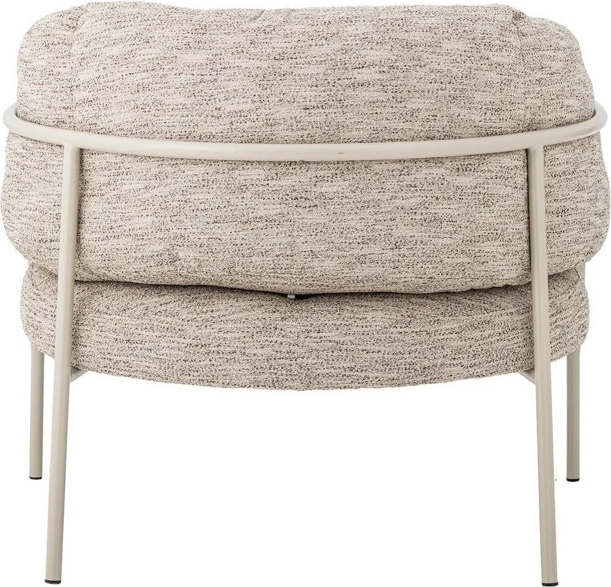 Szarobeżowy fotel Karel – Bloomingville