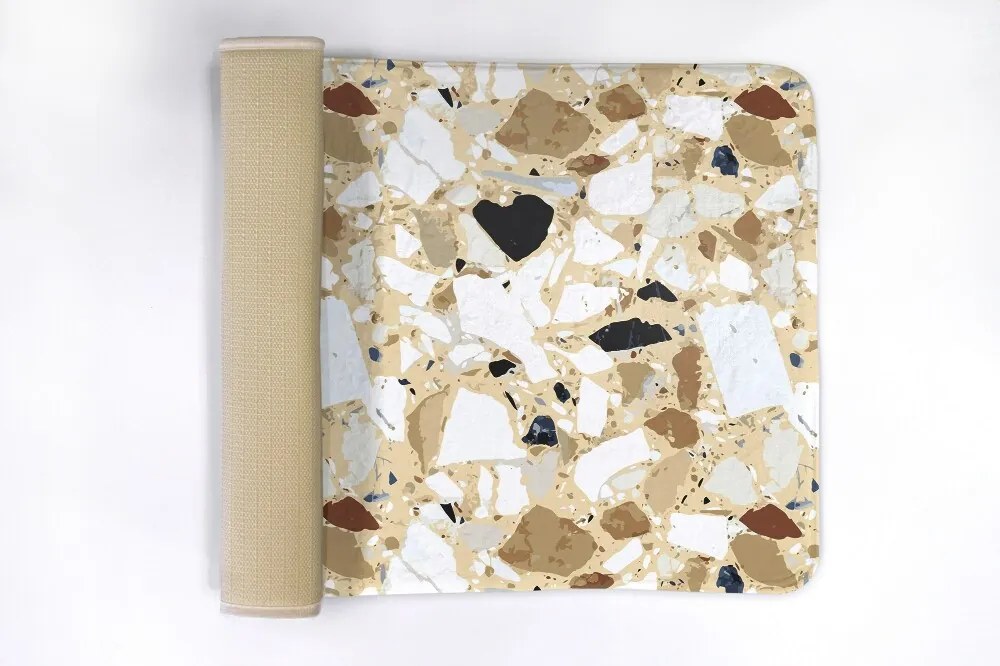 Dywanik antypoślizgowy do łazienki Dywanik antypoślizgowy do łazienki Kolorowa Abstrakcja