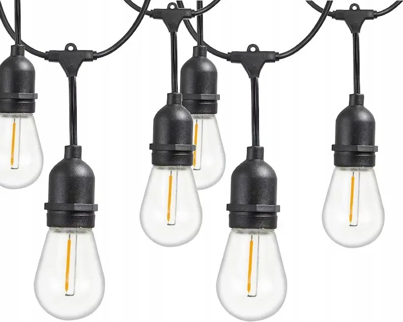 Girlanda świetlna LED ogrodowa LUCENT, 15 m