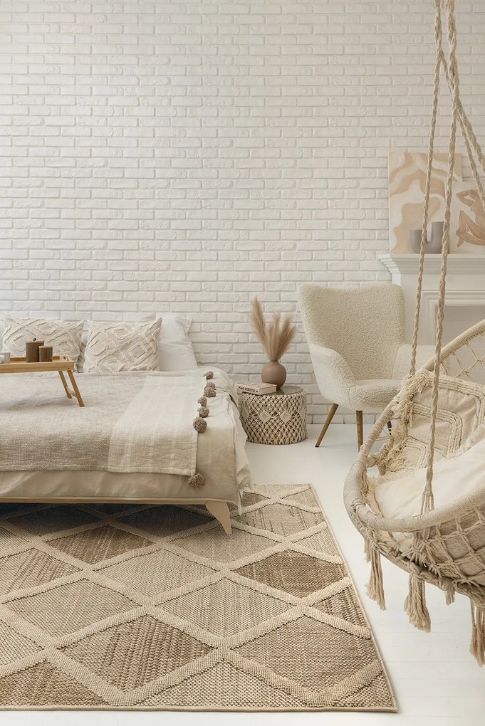 Dywan Costa D877A Nowoczesny dywan na taras 080x150 Prostokąt