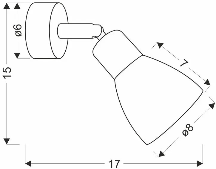 Loftowy kinkiet ze szklanym kloszem czarny + biały - 2X Z067 M6-D91