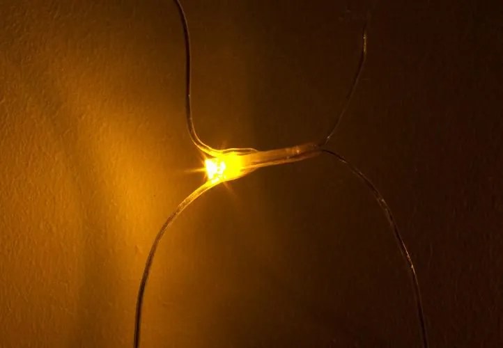 Świąteczne oświetlenie - świecąca sieć 3 x 3 m - ciepła biel z timerem - 128 LE