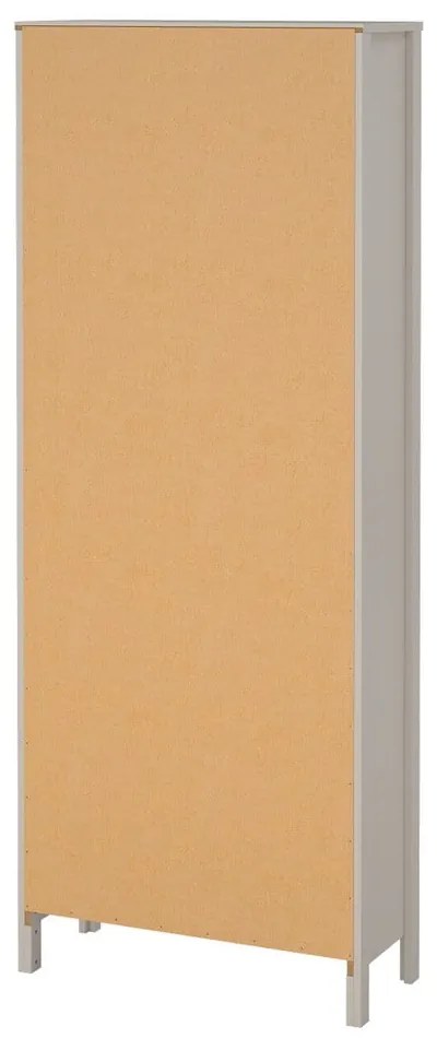 Szarobeżowa witryna 78x199x33 cm Madrid – Tvilum