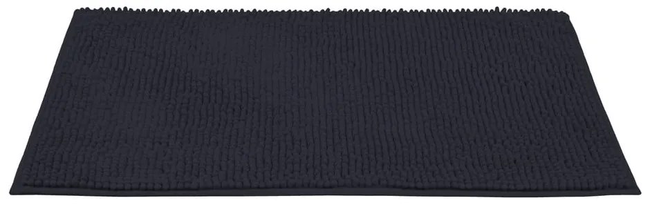 Ciemnoniebieski tekstylny dywanik łazienkowy 50x80 cm Chenille – Allstar