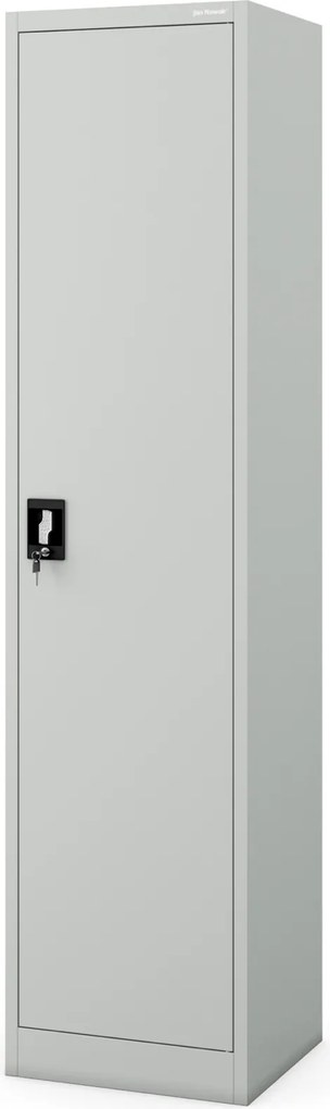 Metalowa szafa aktowa Alex 45x40x185 cm szara