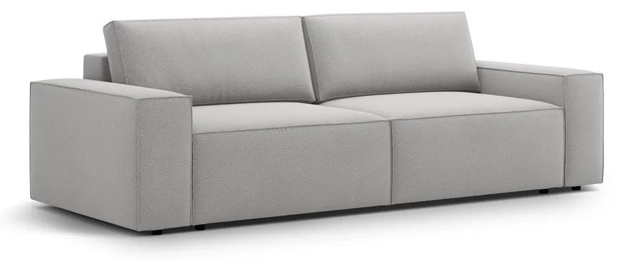 Jasnoszara rozkładana sofa 247 cm Jodie – Micadoni Home