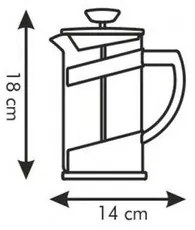 Tescoma Dzbanek na herbatę i kawę TEO 0,6 l, 0,6 l