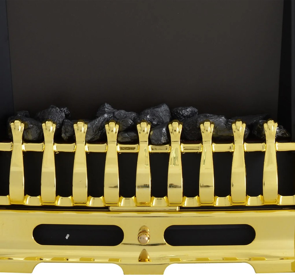 HOMCOM kominek elektryczny piec kominkowy 2000 W