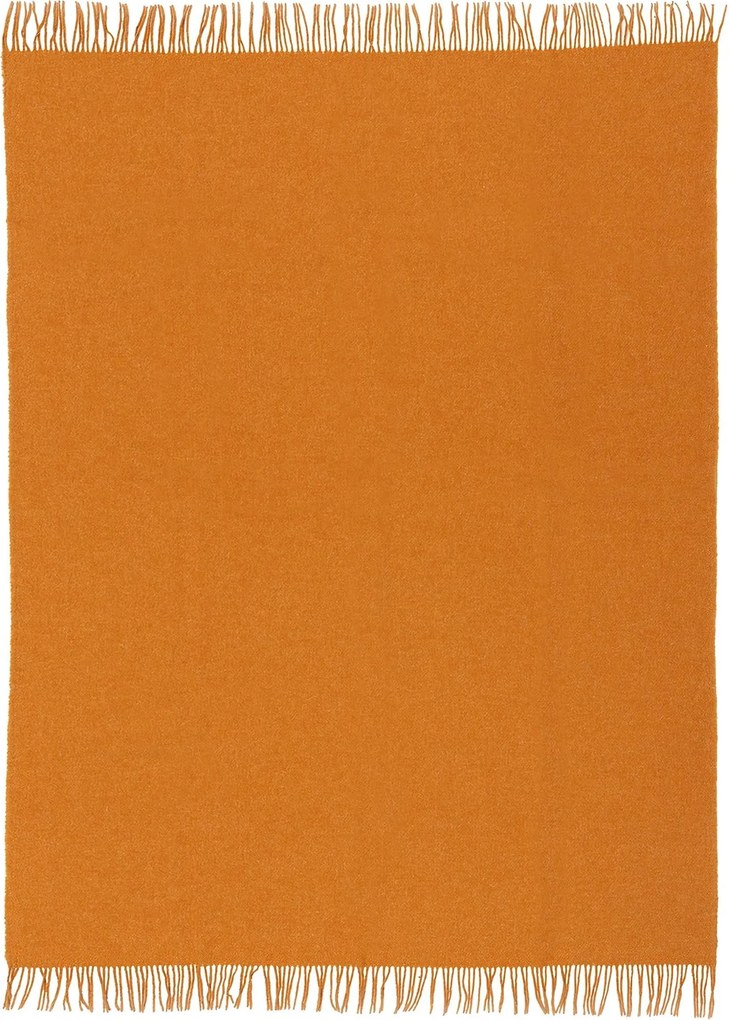 Pled Zelandia 140x200cm melange mustard