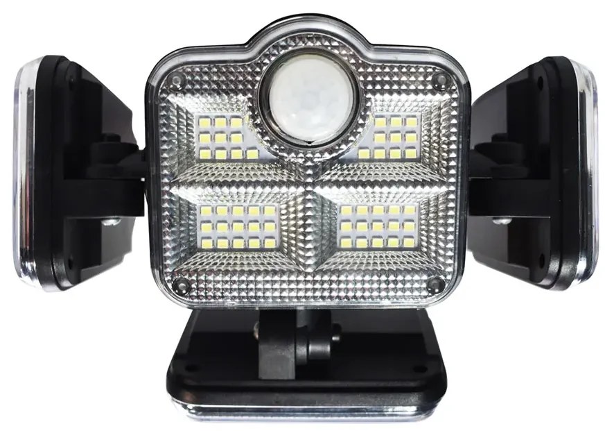 Poczwórna lampa solarna z czujką ruchu - N30 G6-F31