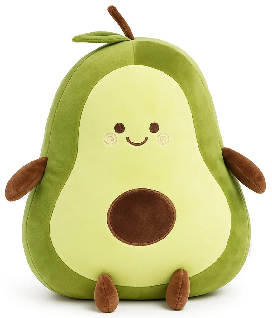Poduszka Squish Awokado Béďa, 45 x 36 x 16 cm