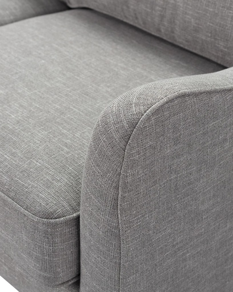 Sofa narożna Venuste linen grey