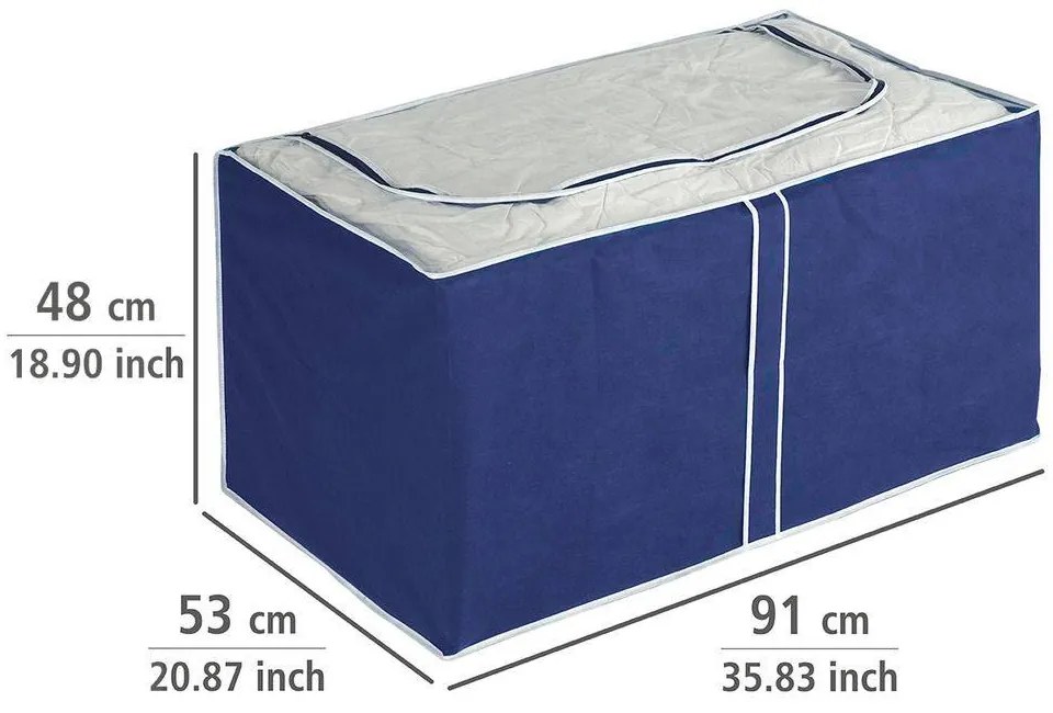 Pokrowiec na pościel, ubrania Jumbobox AIR, 91 x 53 x 48 cm, WENKO
