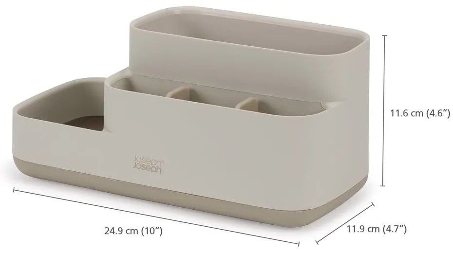 Beżowy organizer łazienkowy EasyStore – Joseph Joseph