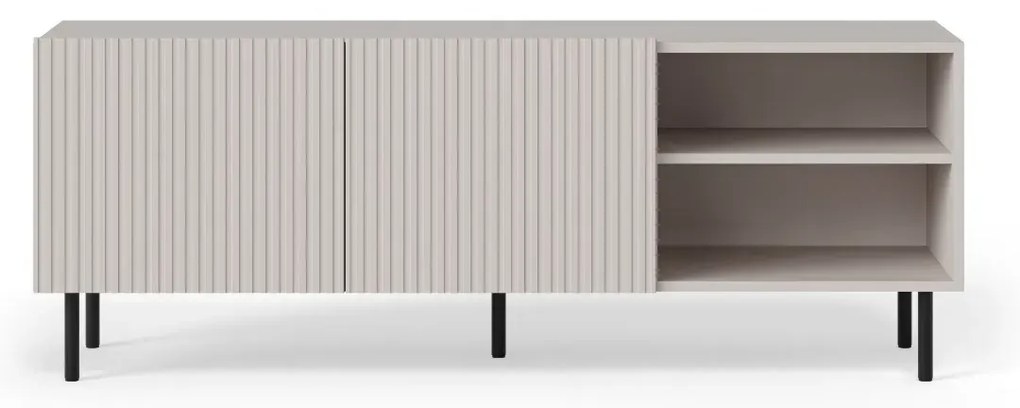 Szafka RTV PAXOS 150cm kaszmirowa HALMAR
