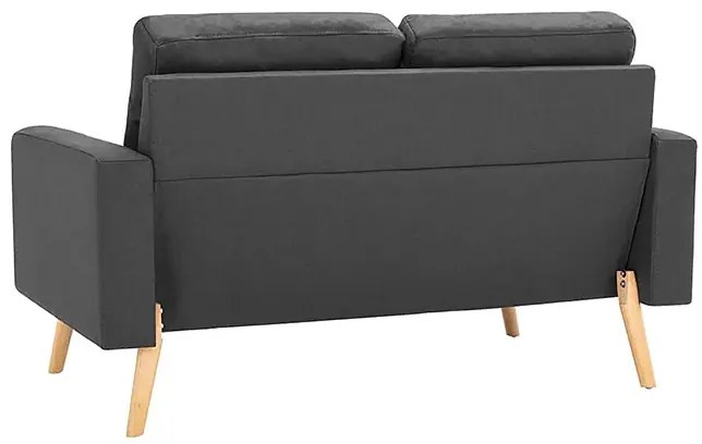 2-osobowa ciemnoszara sofa - Eroa 2Q