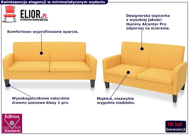 Zestaw wypoczynkowy tapicerowany P2-R48