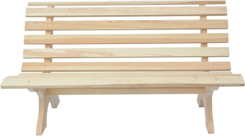 Drewniana ławka RETRO - NATURAL