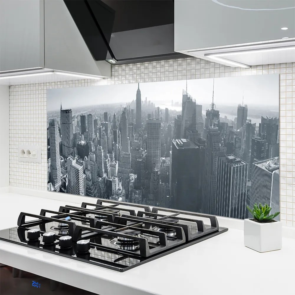 Panel Kuchenny Panorama Miejskich Wieżowców